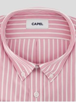 Chemise Rayée Ralph Grande Taille Rose et Blanche