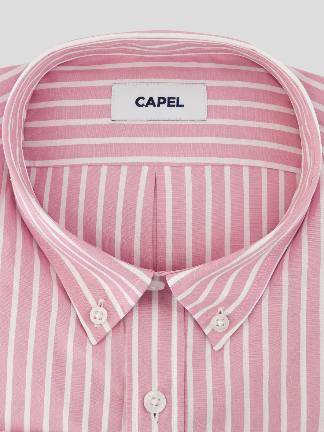 Chemise Rayée Ralph Grande Taille Rose et Blanche