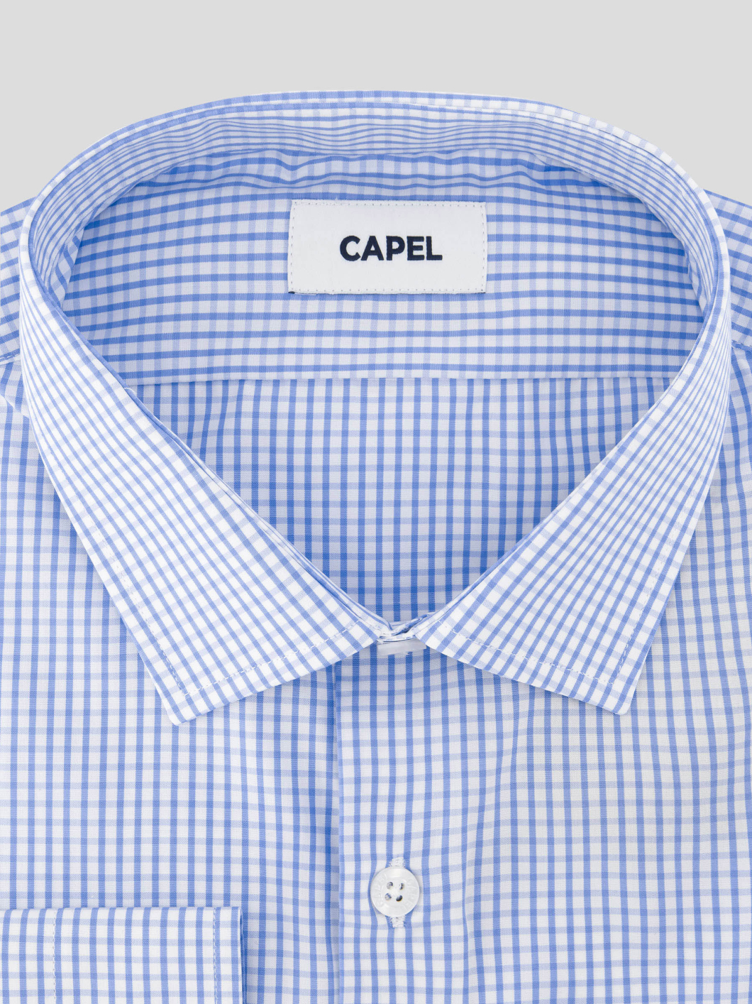 Chemise à Carreaux Max Grande Taille Bleue et Blanche