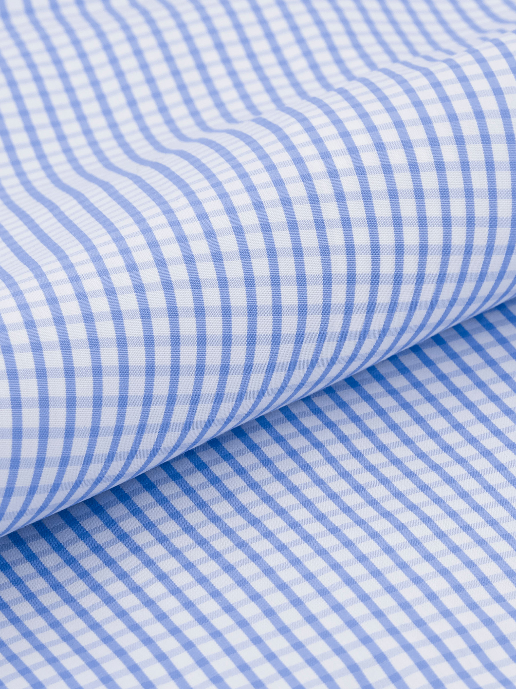 Chemise à Carreaux Max Grande Taille Bleue et Blanche