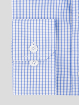 Chemise à Carreaux Max pour Homme Grand Bleue et Blanche
