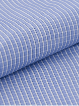 Chemise à Carreaux Ralph Grande Taille Bleue et Blanche