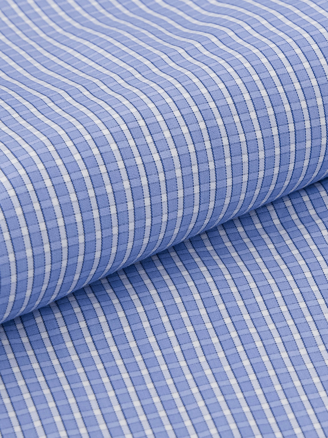 Chemise à Carreaux Ralph Grande Taille Bleue et Blanche