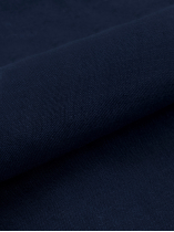 Chemise en Lin Ralph Grande Taille Marine