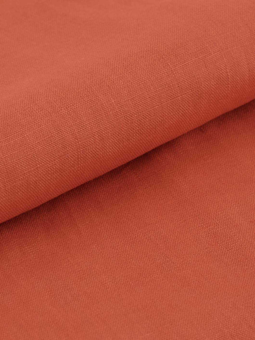 Chemise en Lin Ralph Grande Taille Terracotta