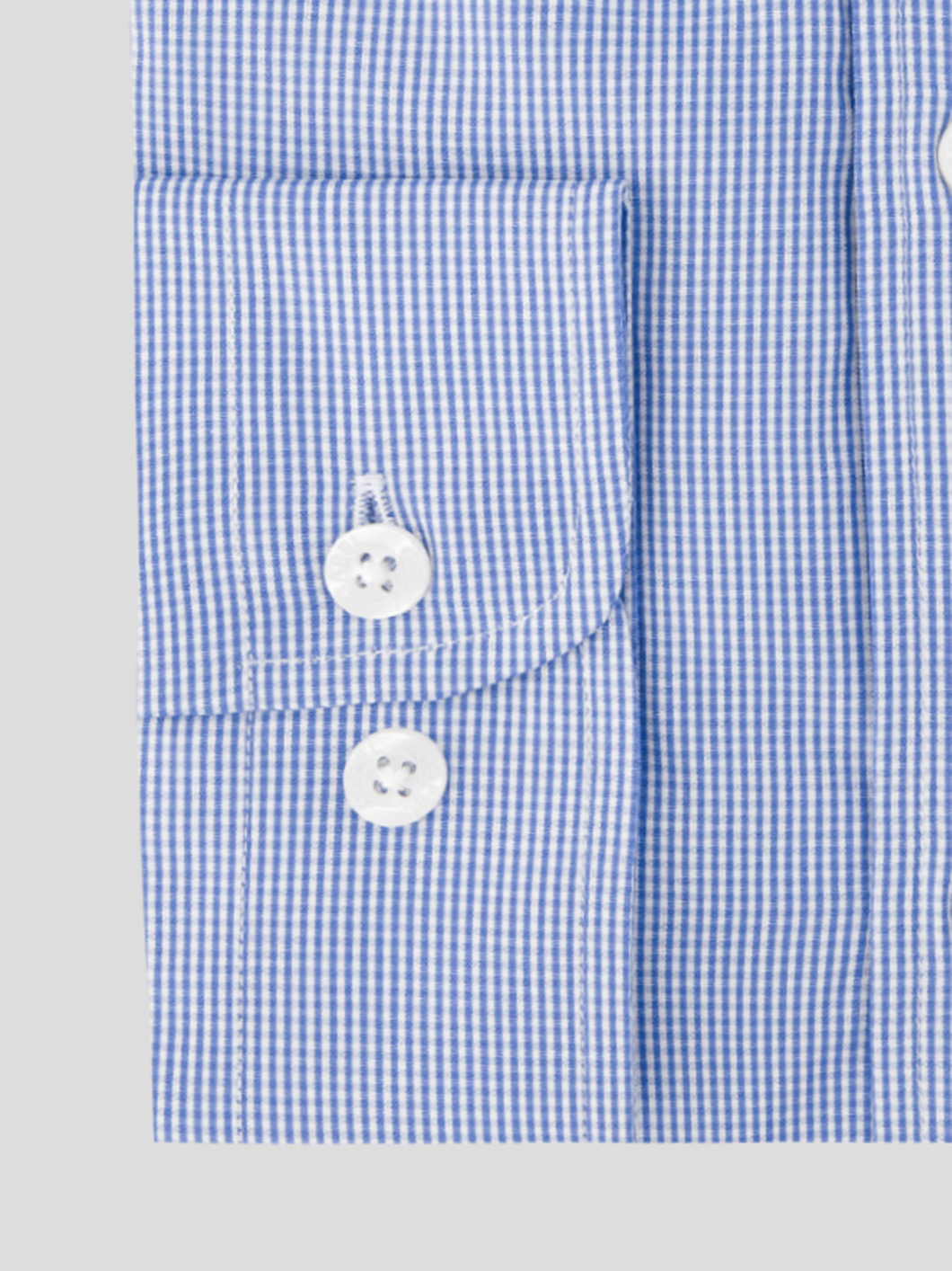 Chemise Vichy Ralph Grande Taille Bleue et Blanche