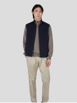 Blouson sans Manches Dynamic Stretch Grande Taille Marine