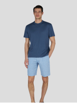 Tee-Shirt Jersey Grande Taille Bleu