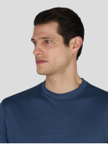 Tee-Shirt Jersey Grande Taille Bleu