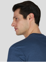 Tee-Shirt Jersey Grande Taille Bleu