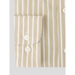 Chemise Rayée Ralph pour Homme Grand Beige et Blanche
