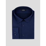 Chemise Gianni Micro Motifs pour Homme Grand Marine