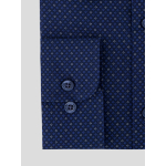 Chemise Gianni Micro Motifs pour Homme Grand Marine