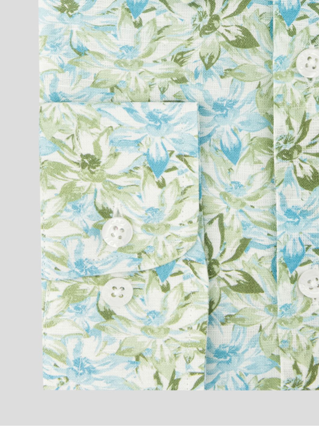 Chemise Gianni Imprimé Fleurs Grande Taille