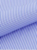 Chemisette Vichy Zack-Léo pour Homme GrandBleue et Blanche