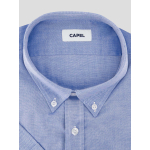 Chemisette Faux-Uni Zack Grande Taille Bleue