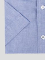 Chemisette Faux-Uni Zack Grande Taille Bleue