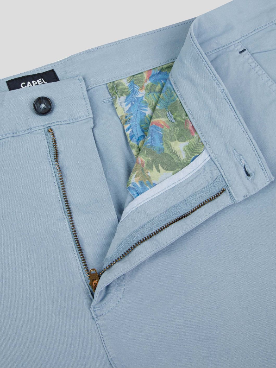 Pantalon Chino Alex Grande Taille Bleu