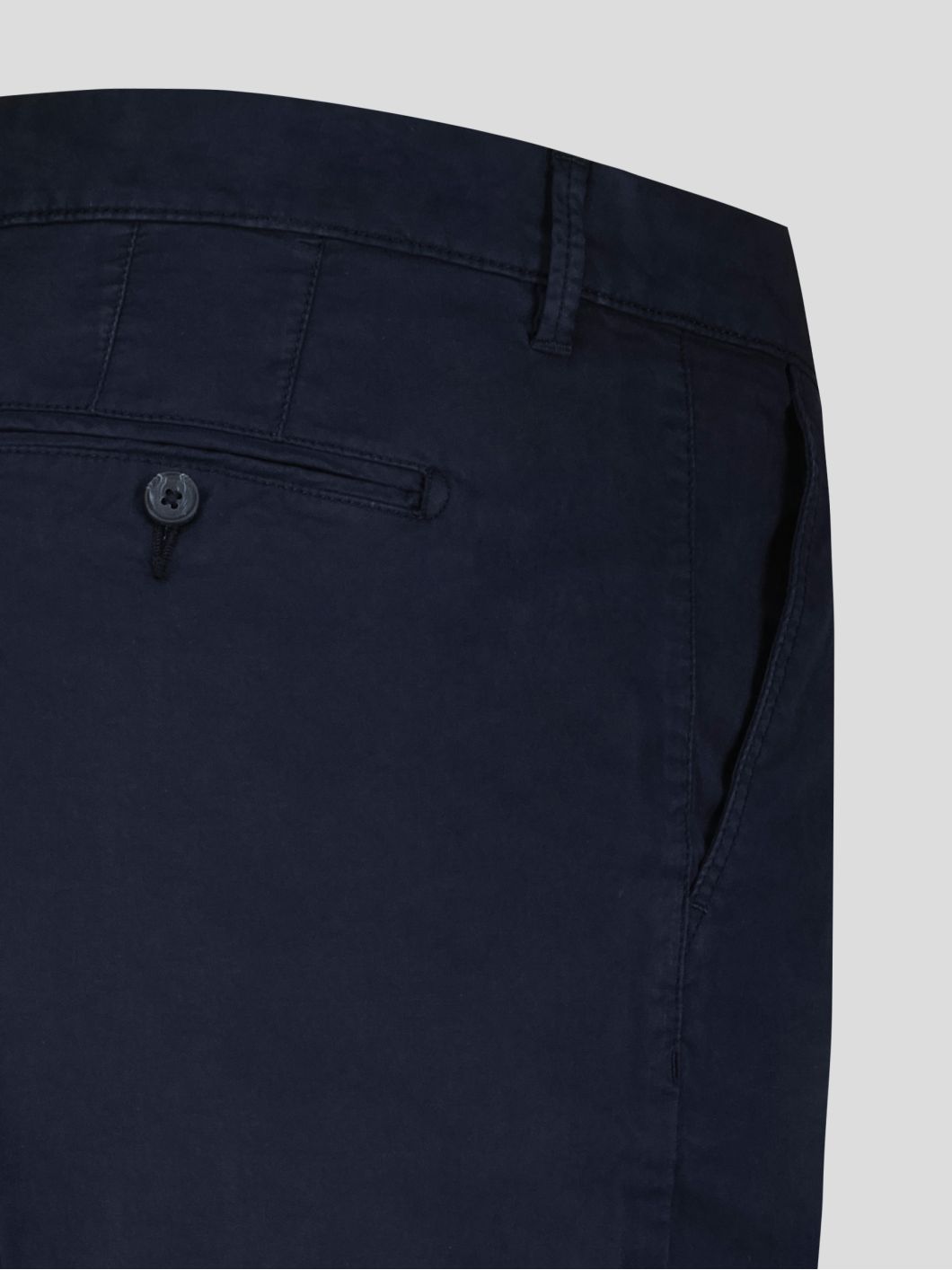 Pantalon Chino Alex Grande Taille Bleu Marine