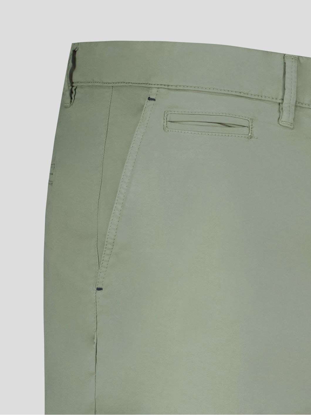 Pantalon Chino Alex Grande Taille Vert Amande