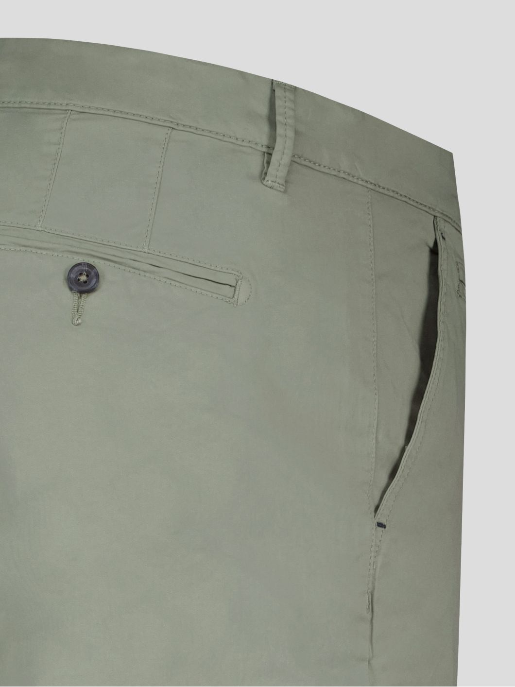 Pantalon Chino Alex Grande Taille Vert Amande