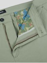 Pantalon Chino Alex Grande Taille Vert Amande