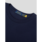 Tee-Shirt Interlock Grande Taille Bleu Marine