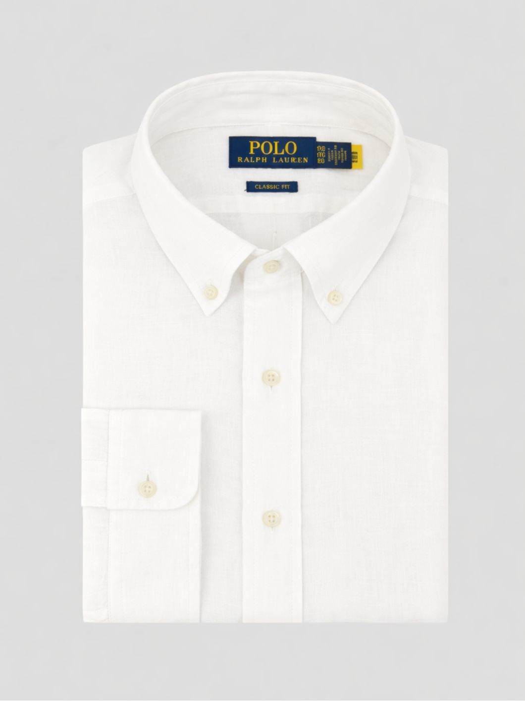 Chemise en Lin Grande Taille Blanc
