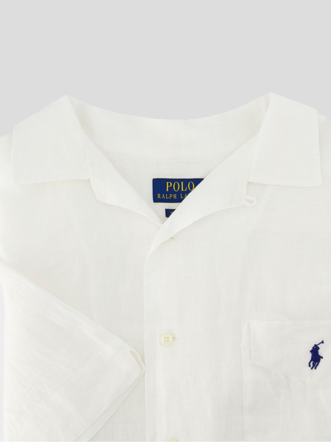 Chemisette en Lin Grande Taille Blanc