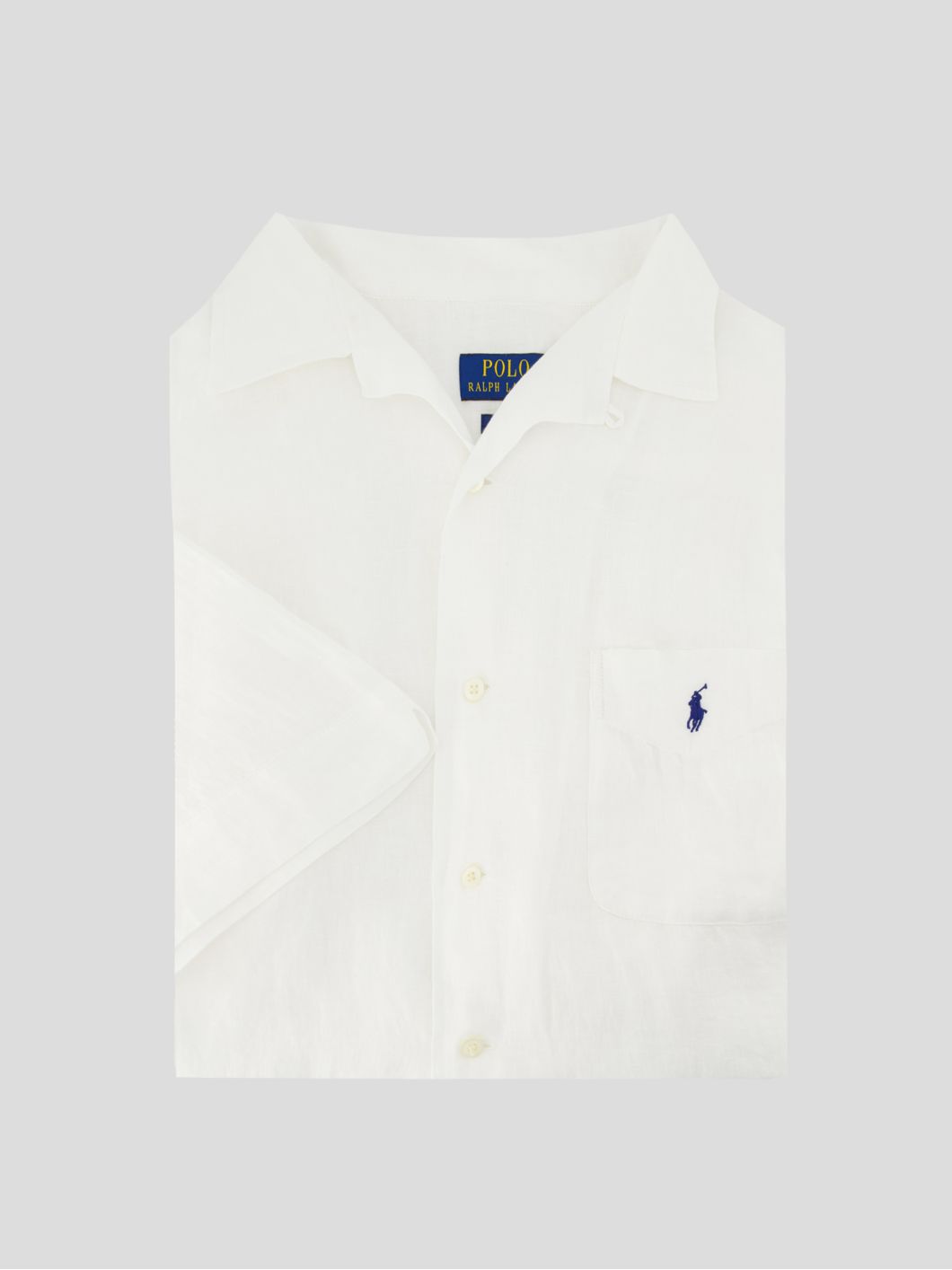 Chemisette en Lin Grande Taille Blanc