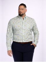 Chemise Gianni Imprimé Fleurs Grande Taille