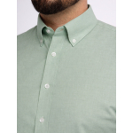 Chemisette Faux-Uni Zack Grande Taille Verte