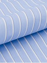 Chemisette à Rayures Greg Grande Taille Bleue et Blanche