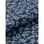 Chemisette Feuillages Gianni-Léo Grande Taille Bleue et Verte