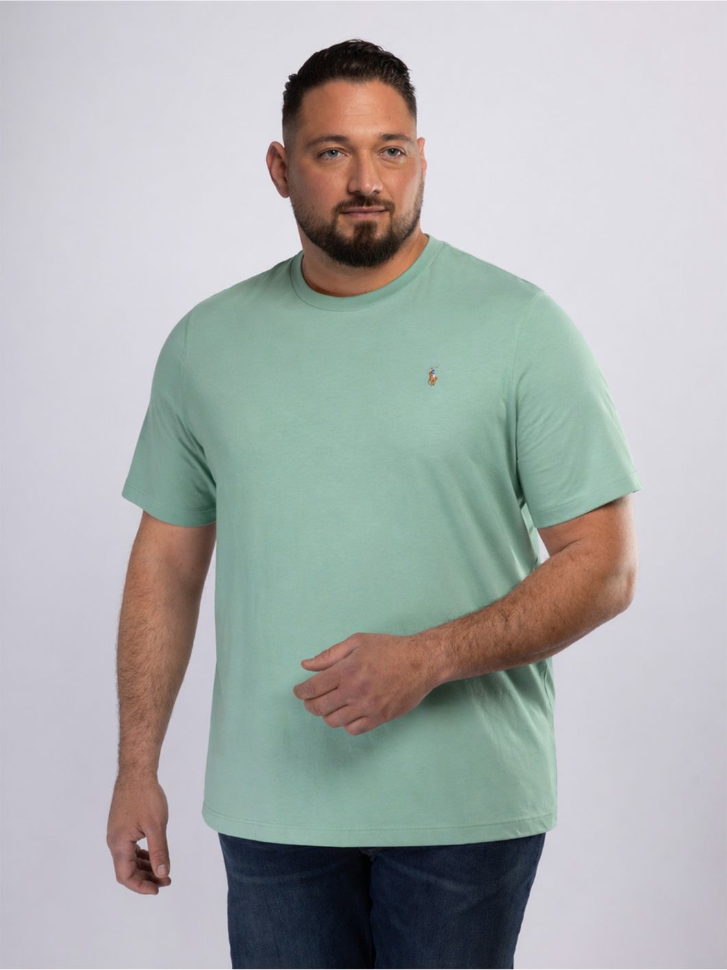 Tee-Shirt Interlock Grande Taille Vert