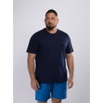Tee-Shirt Interlock Grande Taille Bleu Marine
