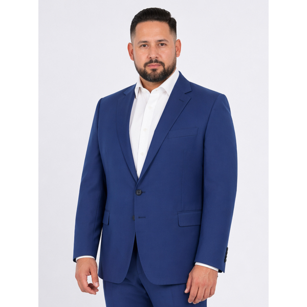 Costume Complet Coton Grande Taille Bleu