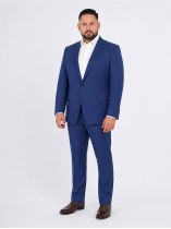 Pantalon Gaspard Grande Taille Bleu