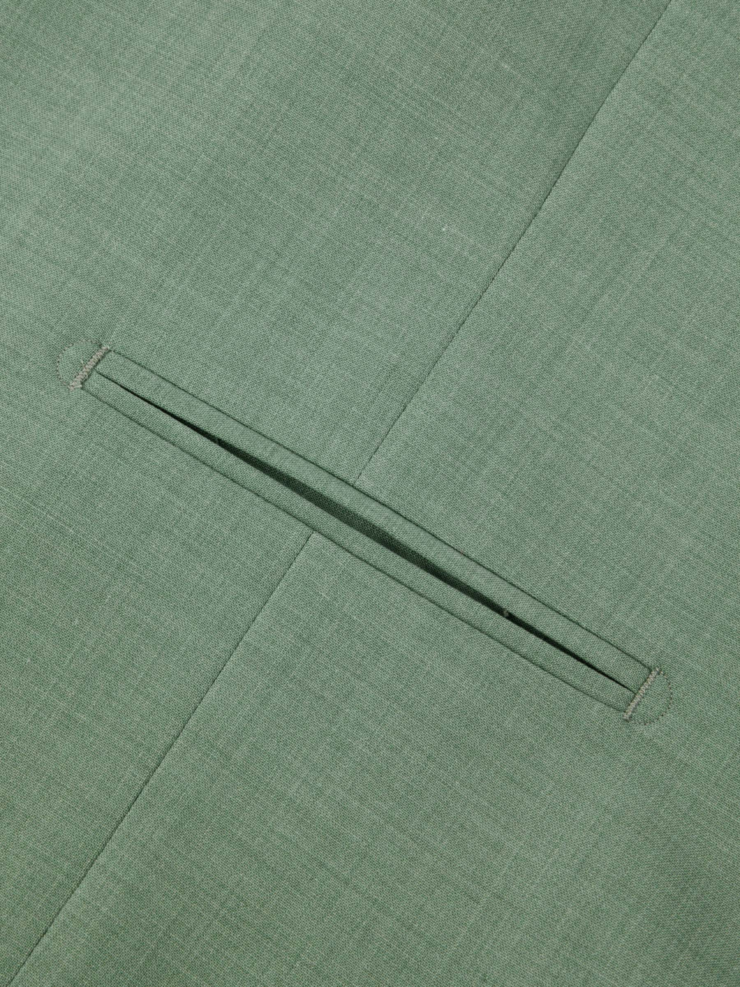 Gilet de Costume Grande Taille Vert