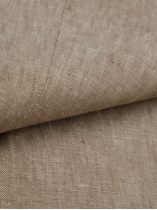 Veste de Costume en Lin Grande Taille Beige