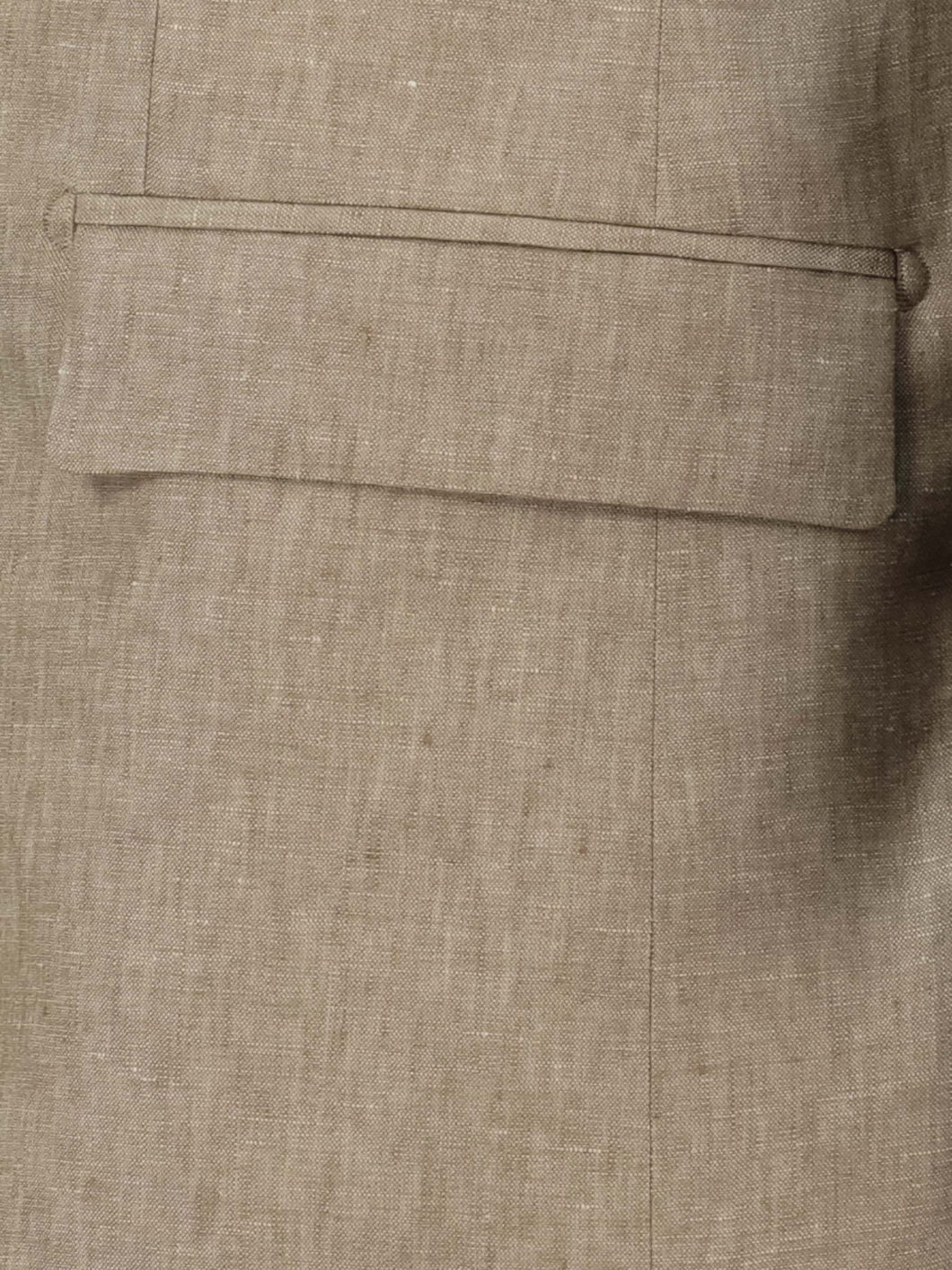 Veste de Costume en Lin pour Homme Grand Beige