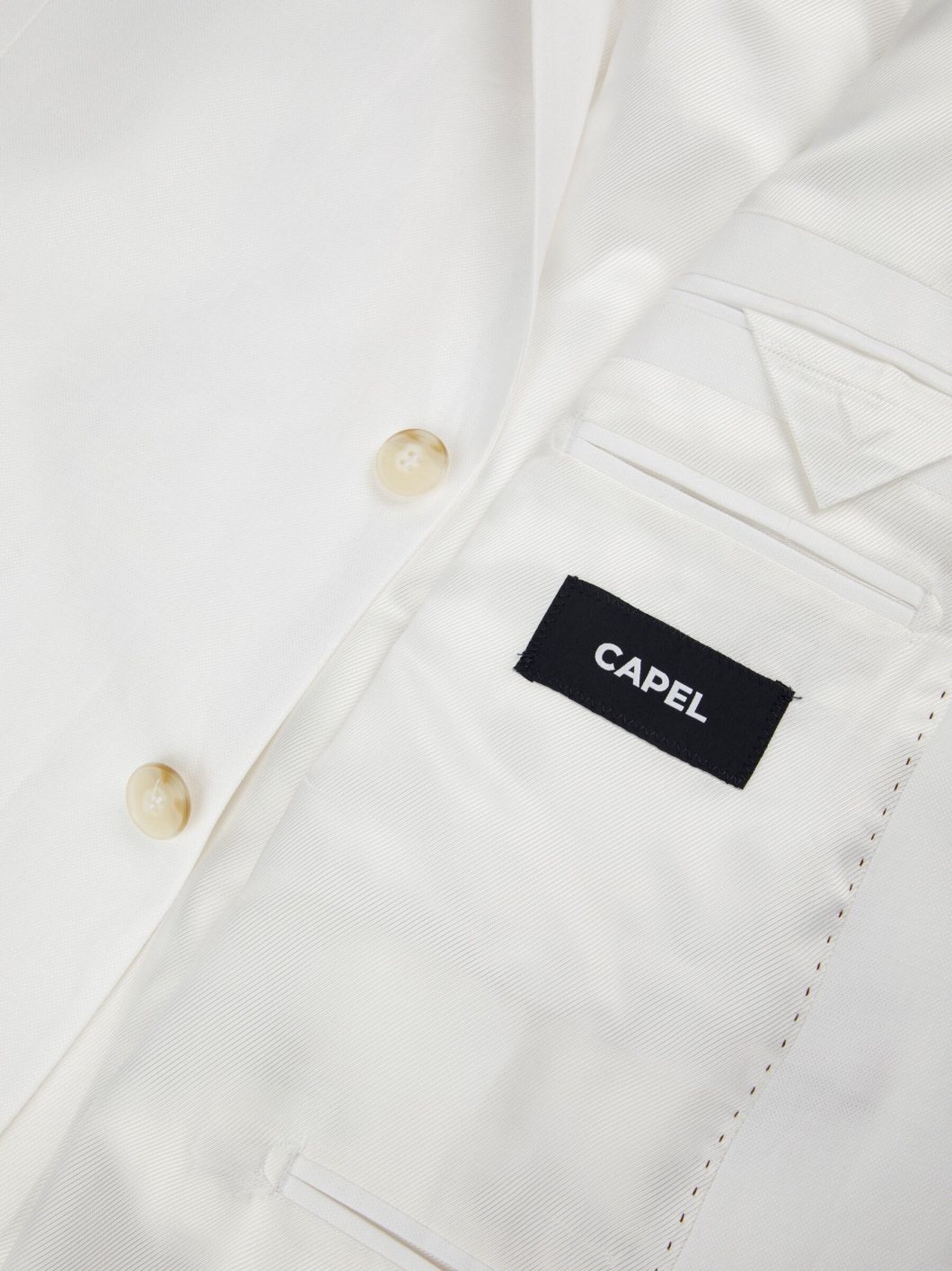 Veste Coton/Lin Grande Taille Blanche Capel Grande Taille
