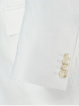 Veste Coton/Lin Grande Taille Blanche Capel Grande Taille