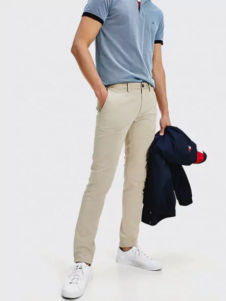 Chino Uni Tommy Hilfiger Grandes Tailles