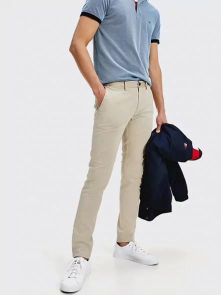 Chino Uni Tommy Hilfiger Grande Taille