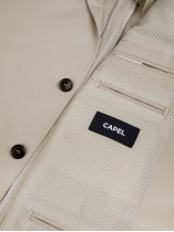 Veste de Costume Coton Capel Grande Taille Beige
