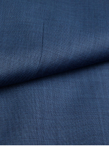 Veste de Costume Coton Grande Taille Bleue