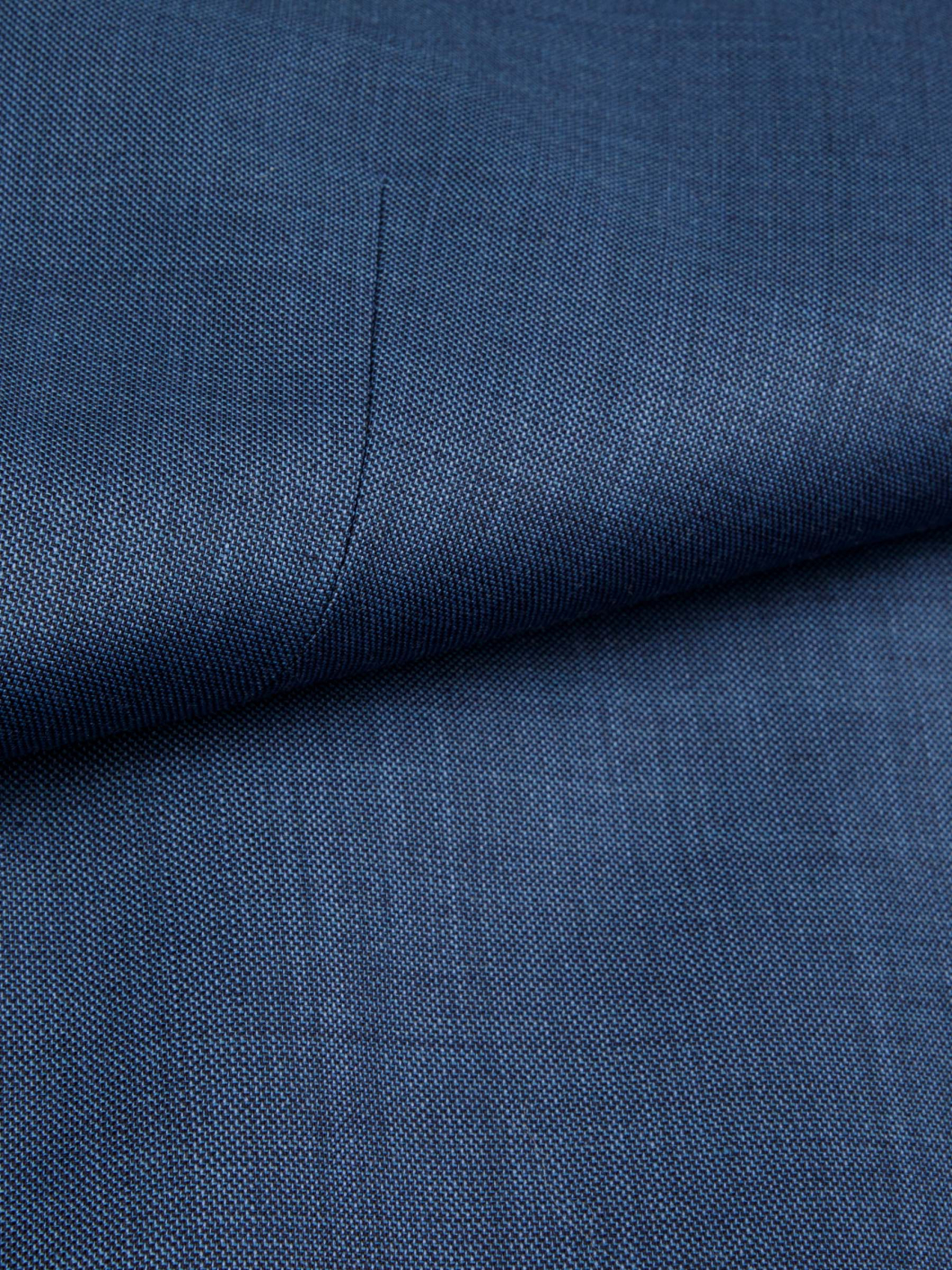 Veste de Costume Coton Grande Taille Bleue