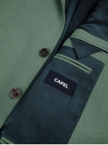 Veste de Costume Grande Taille Verte