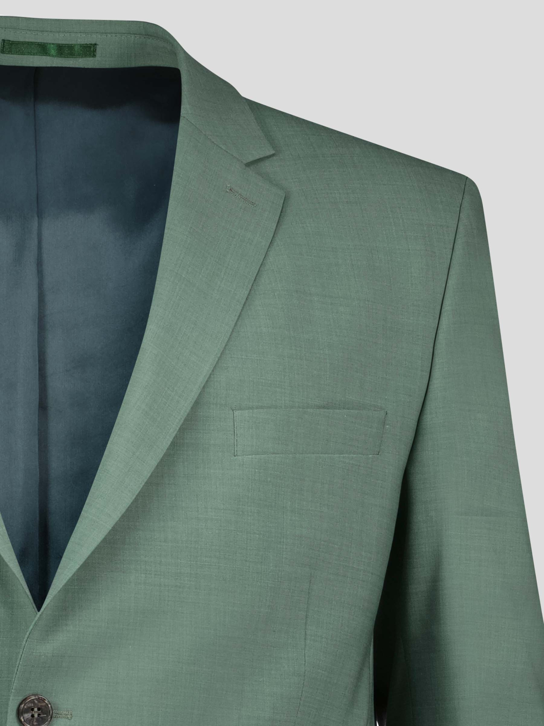 Veste de Costume Grande Taille Verte